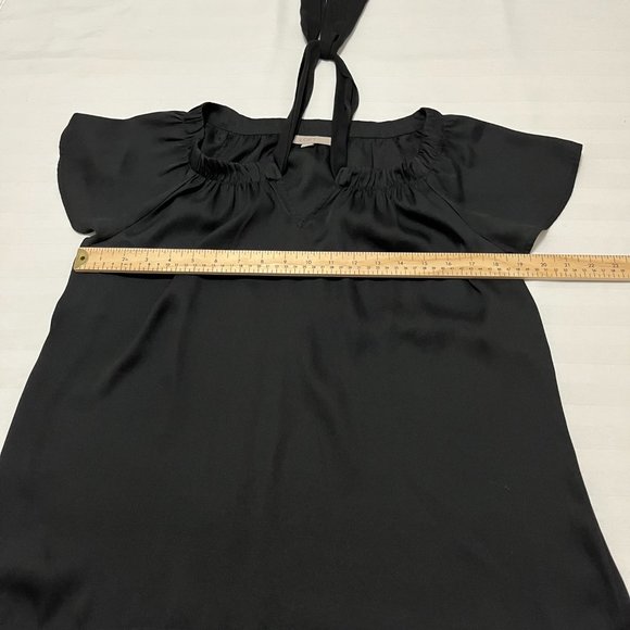 Loft Short Sleeve Lightweight Blouse Size M - Picture 4 of 10